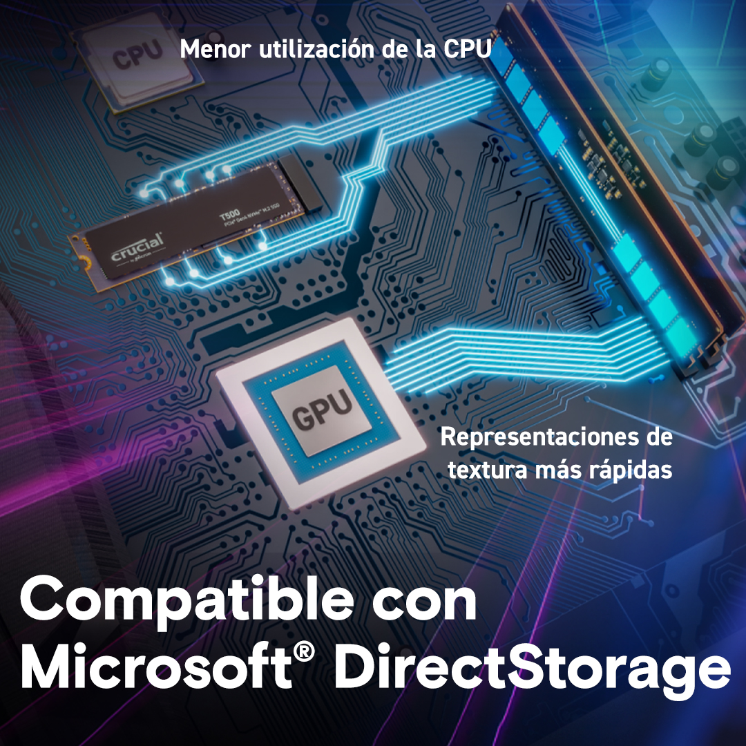 Crucial T500 2TB PCIe Gen4 NVMe M.2 SSD