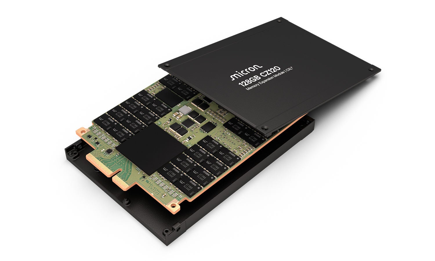 Micron CZ120 128GB chip opened