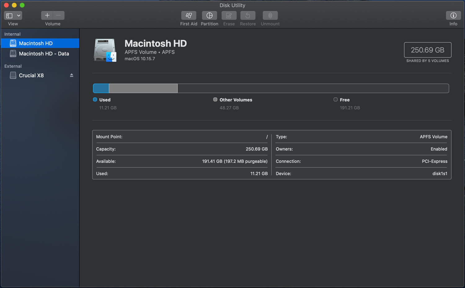 Select your USB drive