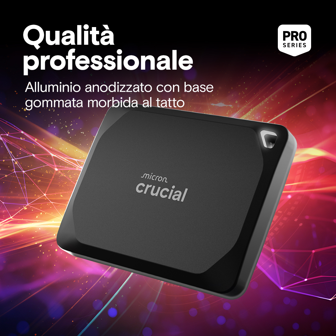 Crucial X10 Pro 4TB Portable SSD | CT4000X10PROSSD9 | Crucial IT