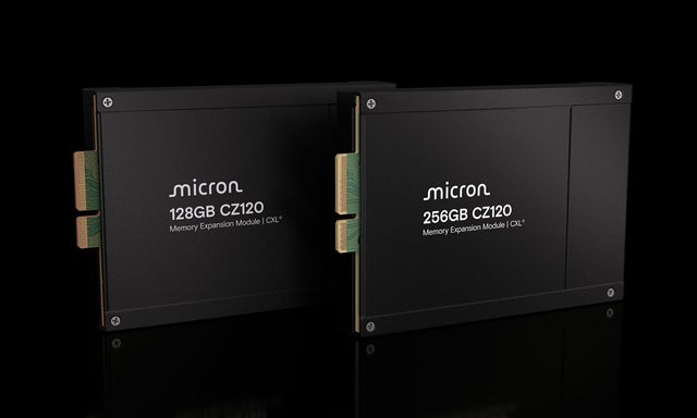 Image of Micron CZ120 Memory Expansion Module CXL