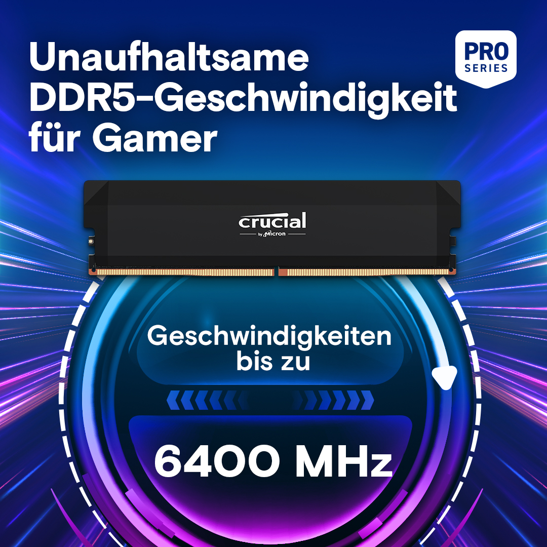 Crucial Pro DDR5-6000 32GB Kit (16GBx2) UDIMM: OC Gaming