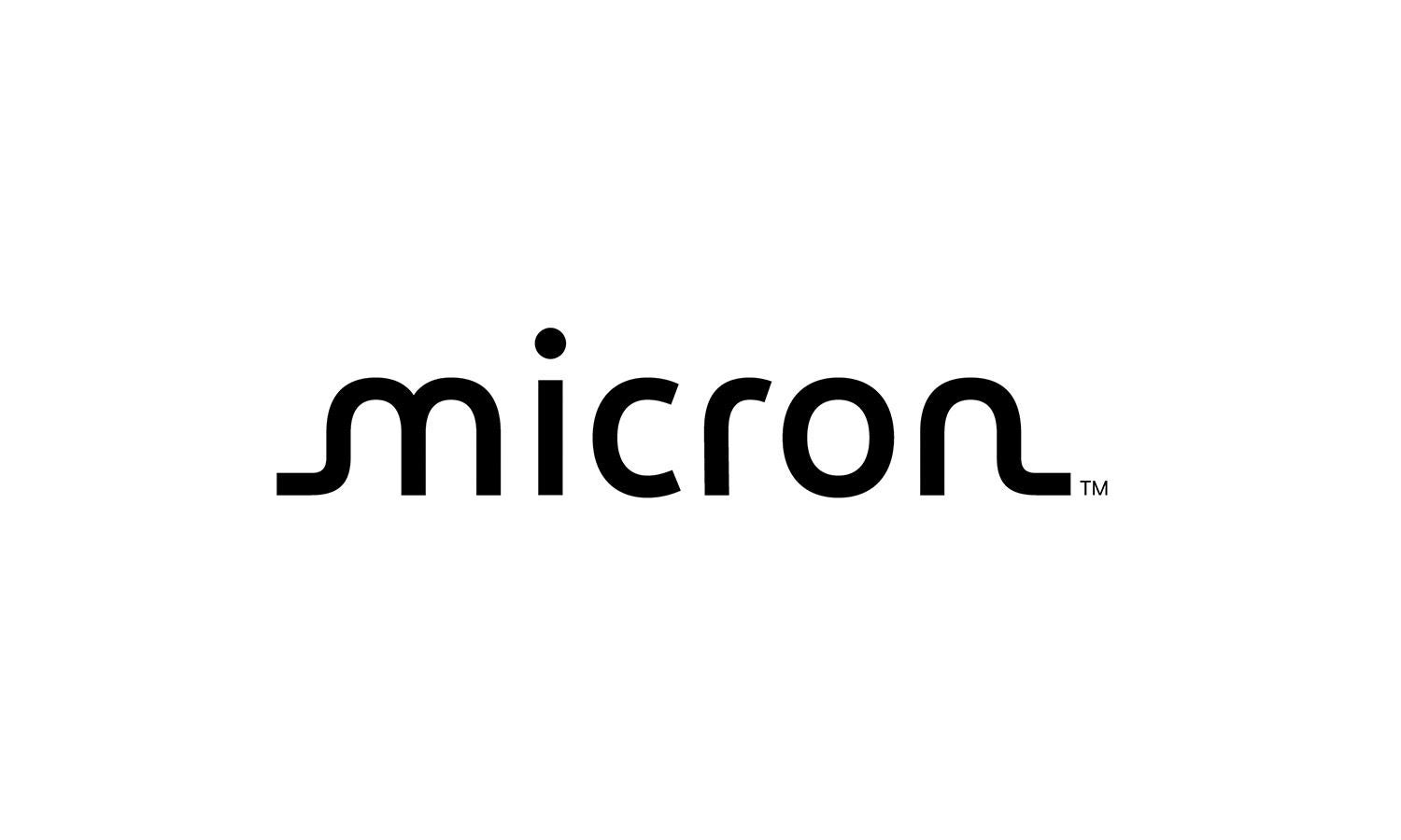 Micron logo with trademark