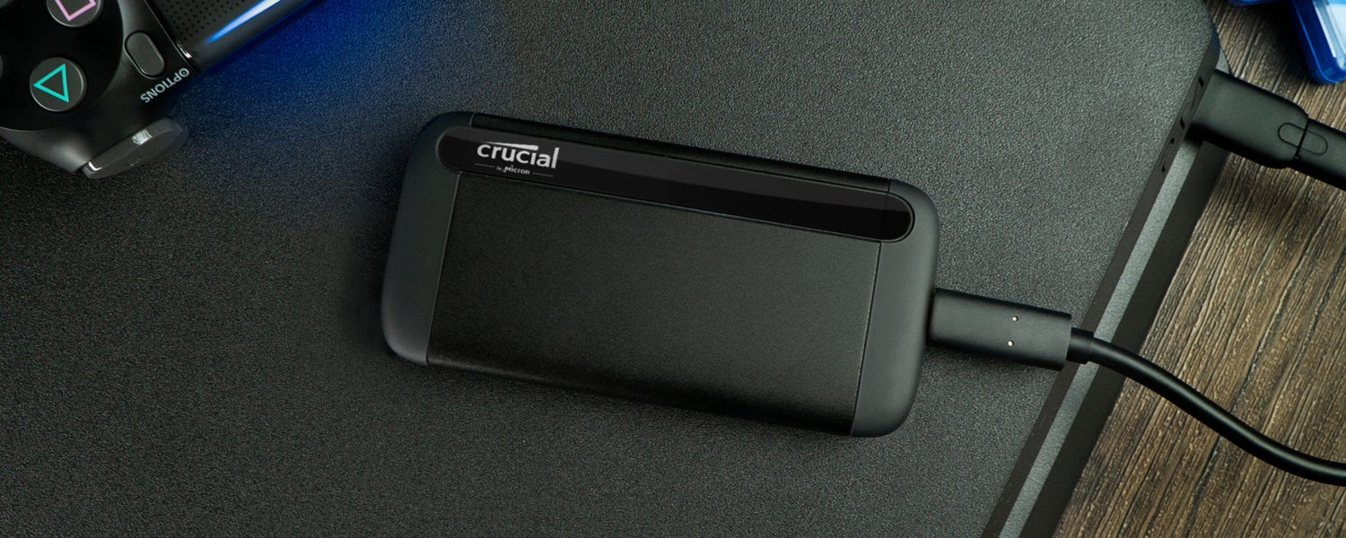 Crucial x8フラットフロント