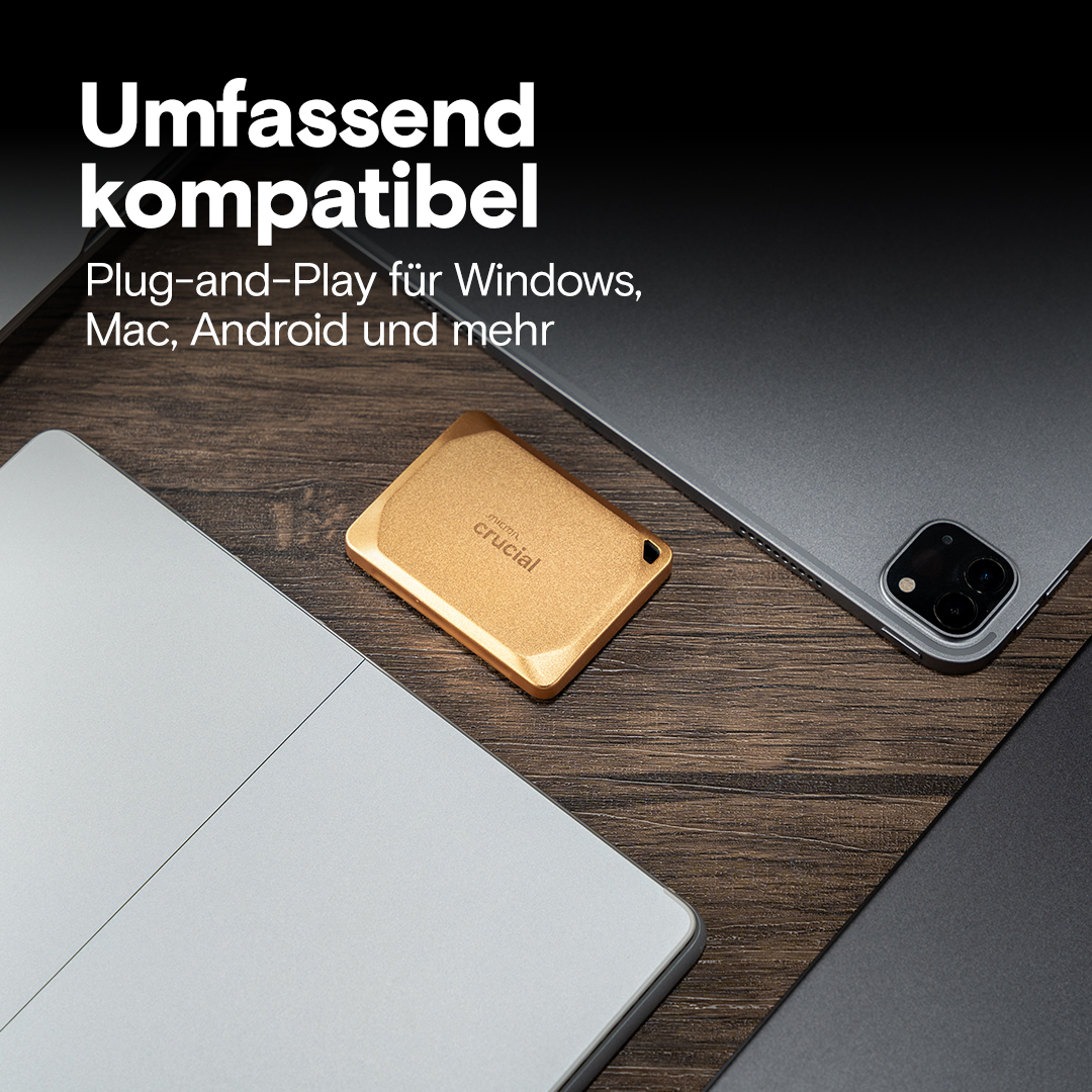 Crucial X10 Pro 4TB Portable SSD | CT4000X10PROSSD9D | Crucial.com