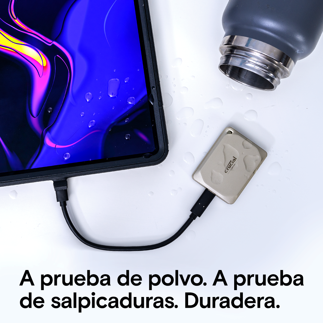 Crucial X9 Pro for Mac 2TB Portable SSD | CT2000X9PROMACSSD9B