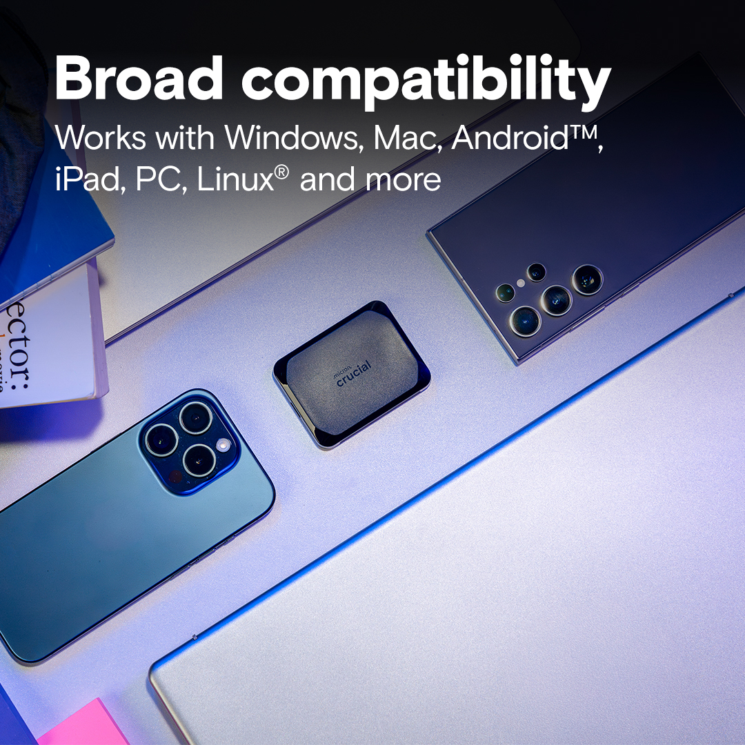 Crucial X10 4TB Portable SSD- view 5