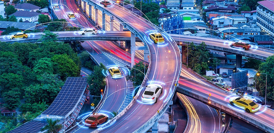 automotive connection on roadways