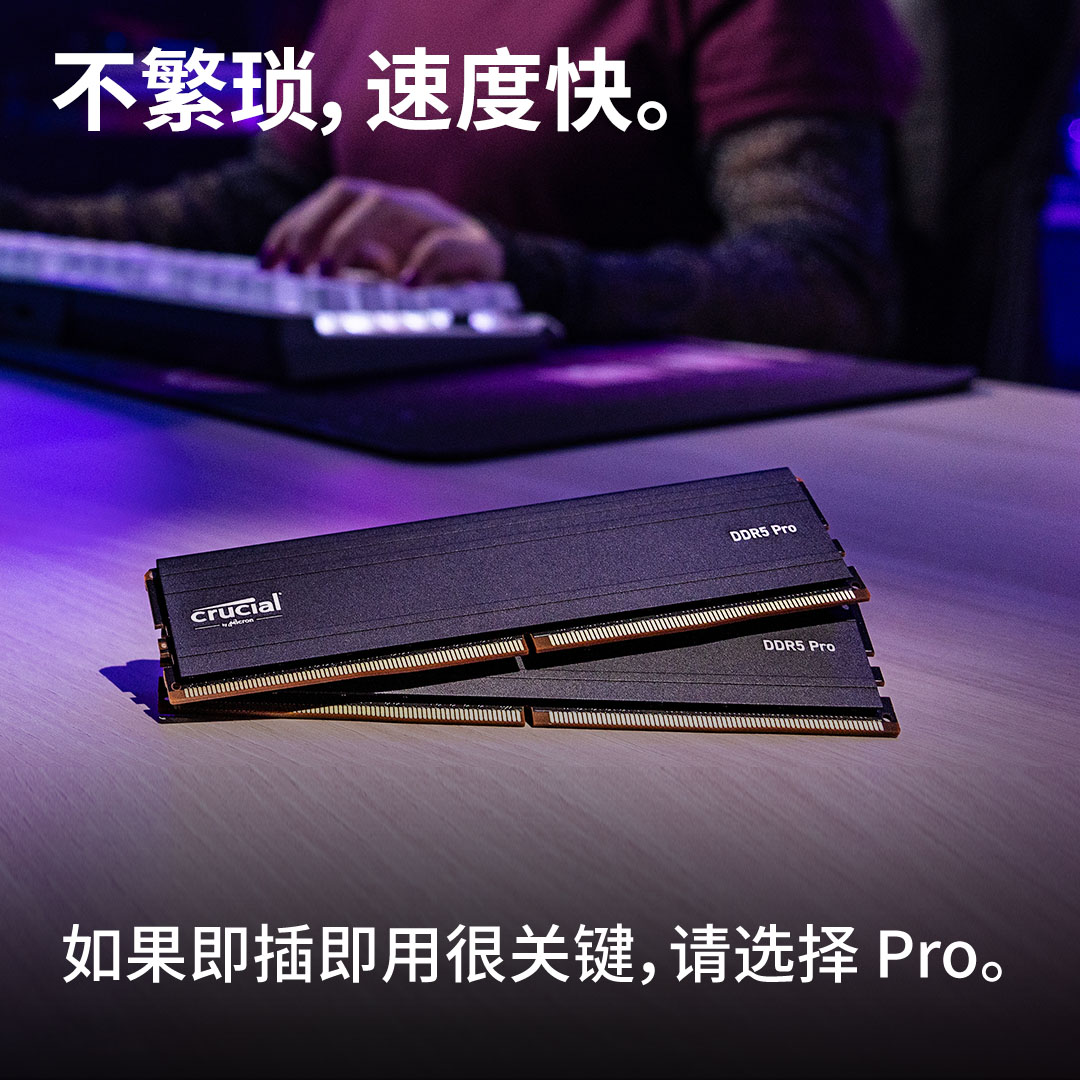 Crucial Pro 64GB Kit (32GBx2) DDR5-5600 UDIMM- view 6