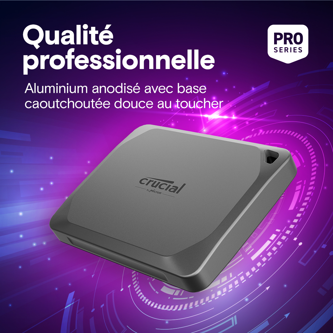 Crucial X9 Pro 2TB Portable SSD | CT2000X9PROSSD9 | Crucial.com