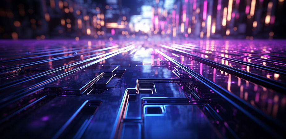 Ai neon lines tertiary