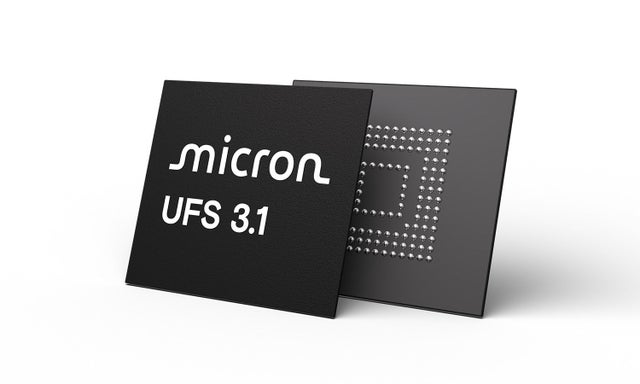 美光 UFS 3.1 的產品圖片 