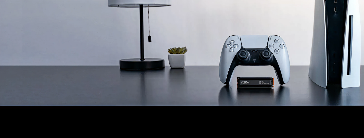 Crucial P5 Plus Motherboard background image