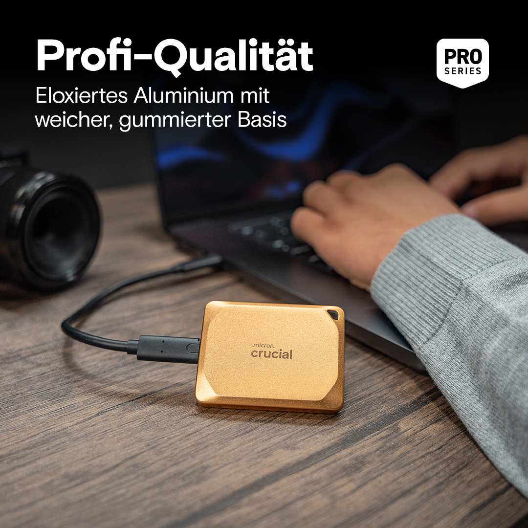 Crucial X10 Pro 4TB Portable SSD | CT4000X10PROSSD9D | Crucial.com