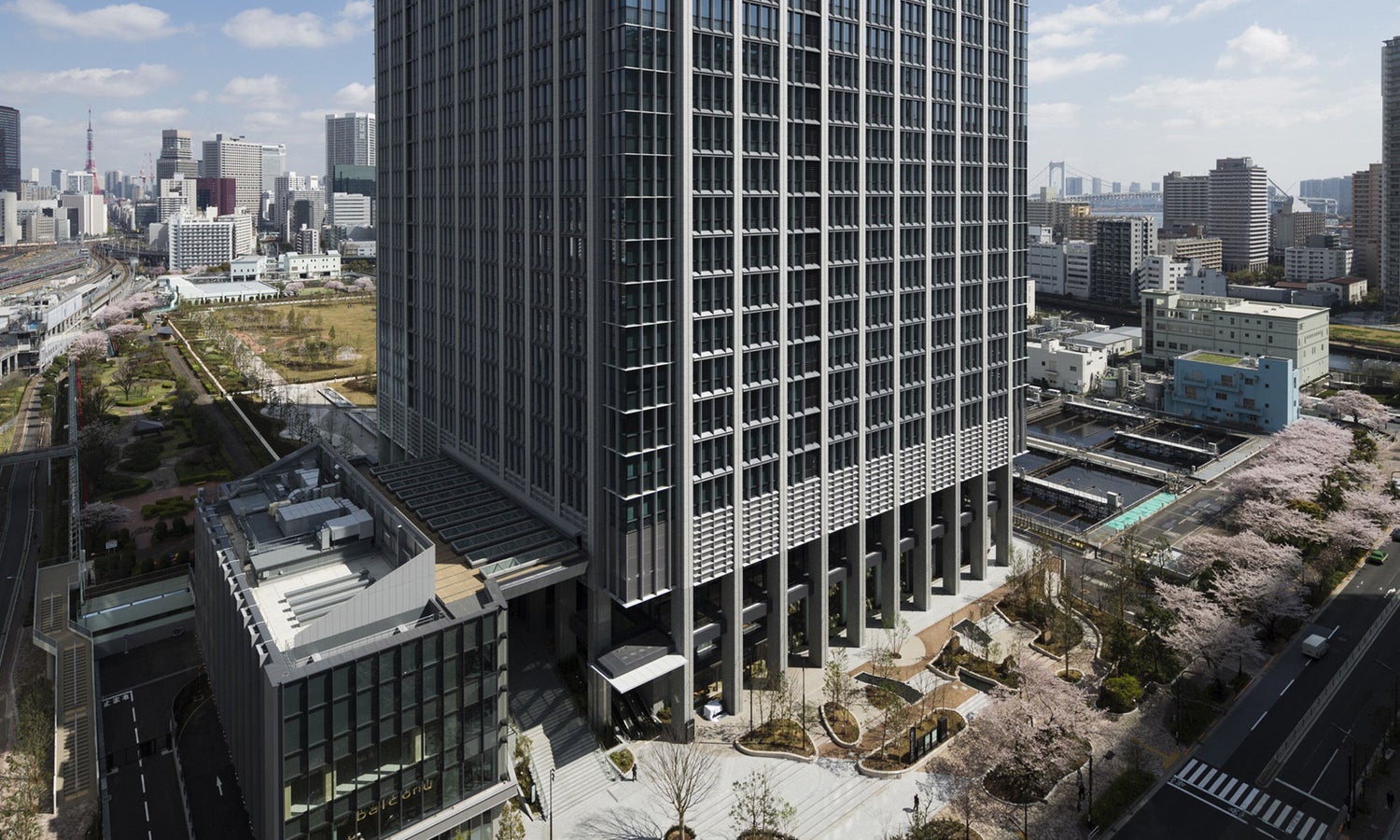 Micron building at Tokyo, Japan