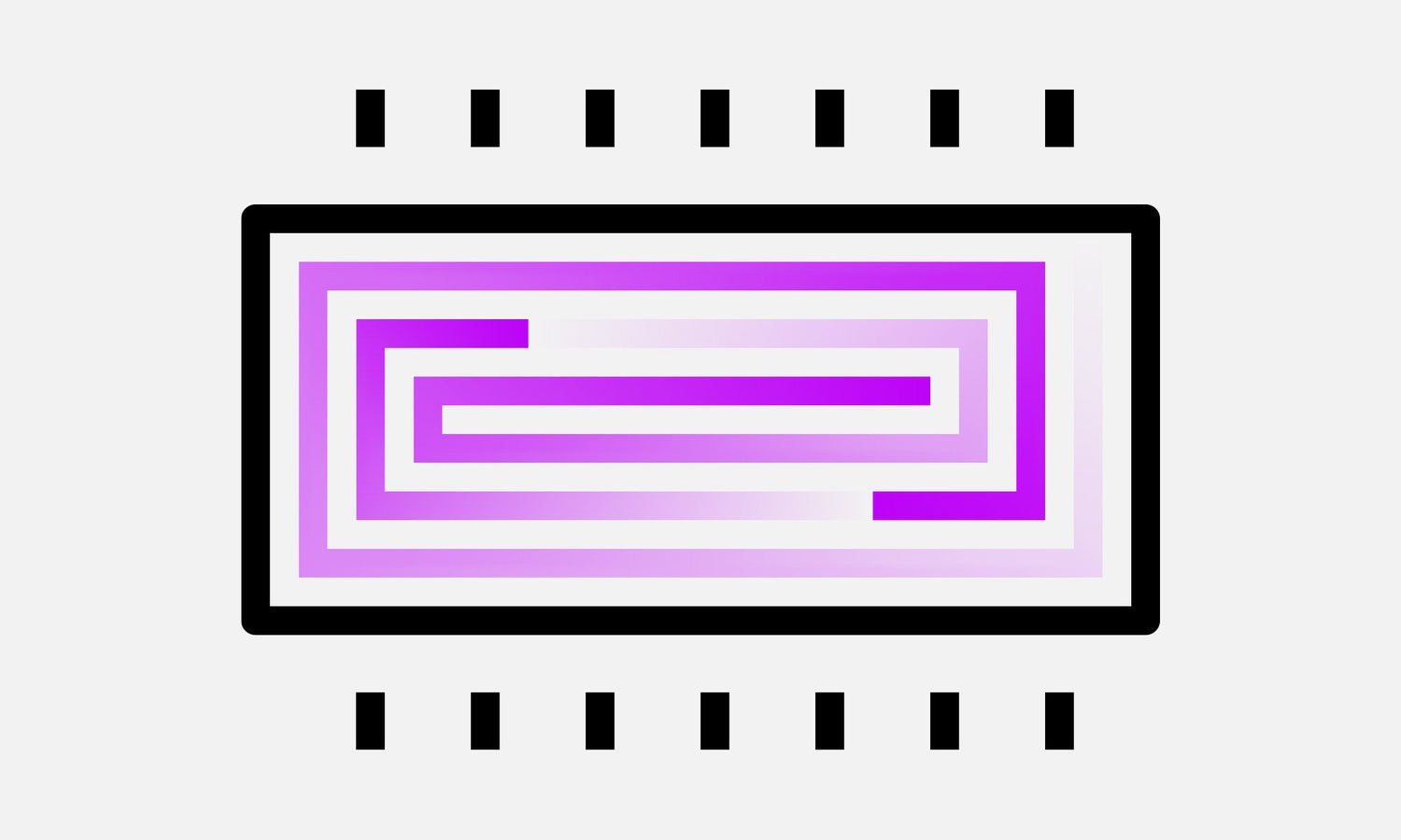 Icon representing memory