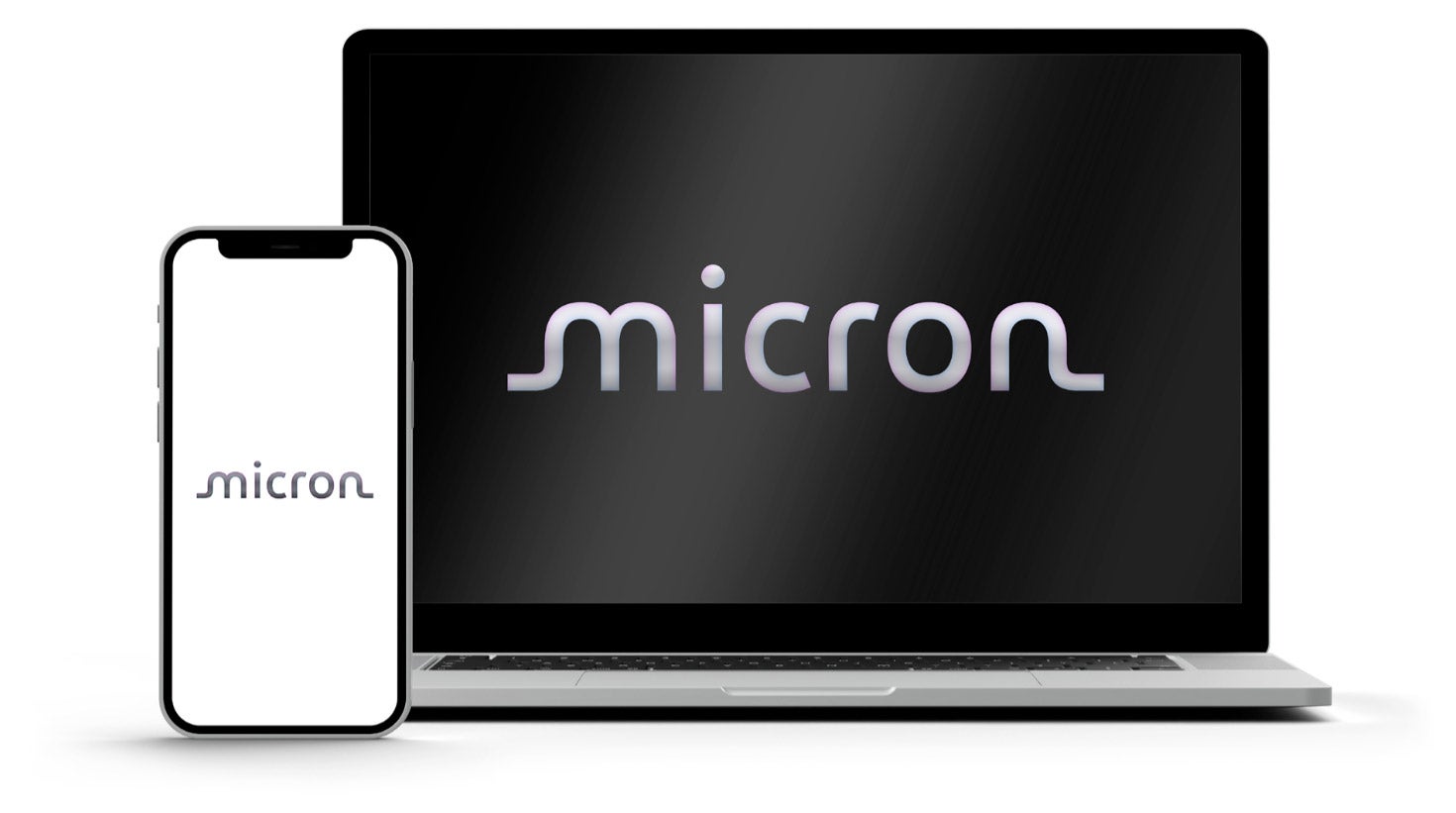 Micron logo silicon digital usage only