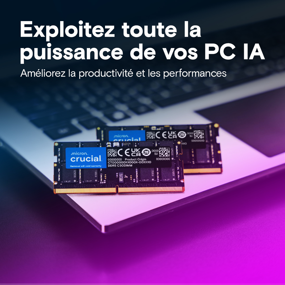 Crucial 64GB Kit (32GBx2) DDR5-6400 CSODIMM | CT2K32G64C52CS5