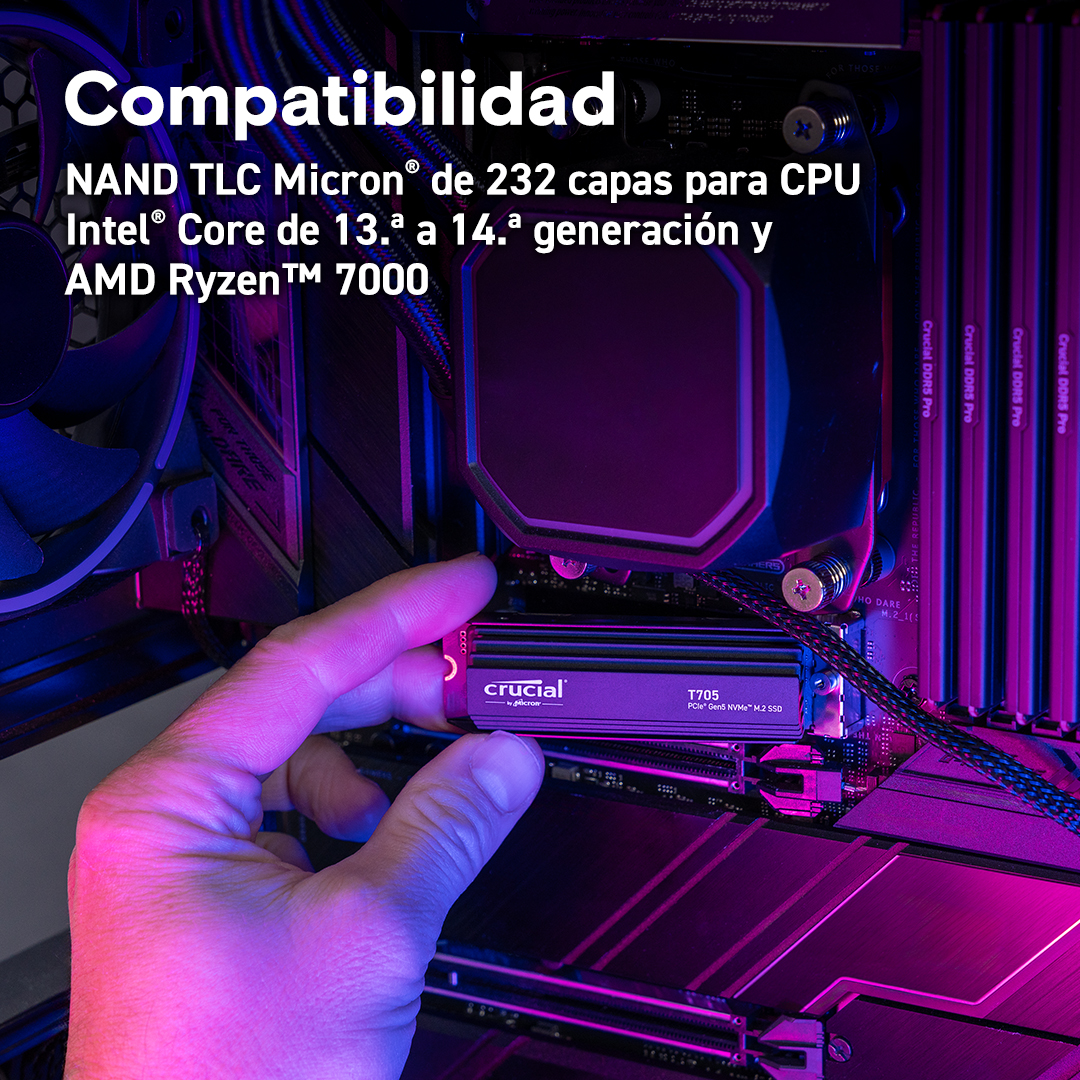 ま*！様 Crucial T705 4TB PCIe Gen5 NVMe SSD Crucial T705 4TB PCIe Gen5 NVMe M.2 SSD | CT4000T705SSD3 | Crucial.com