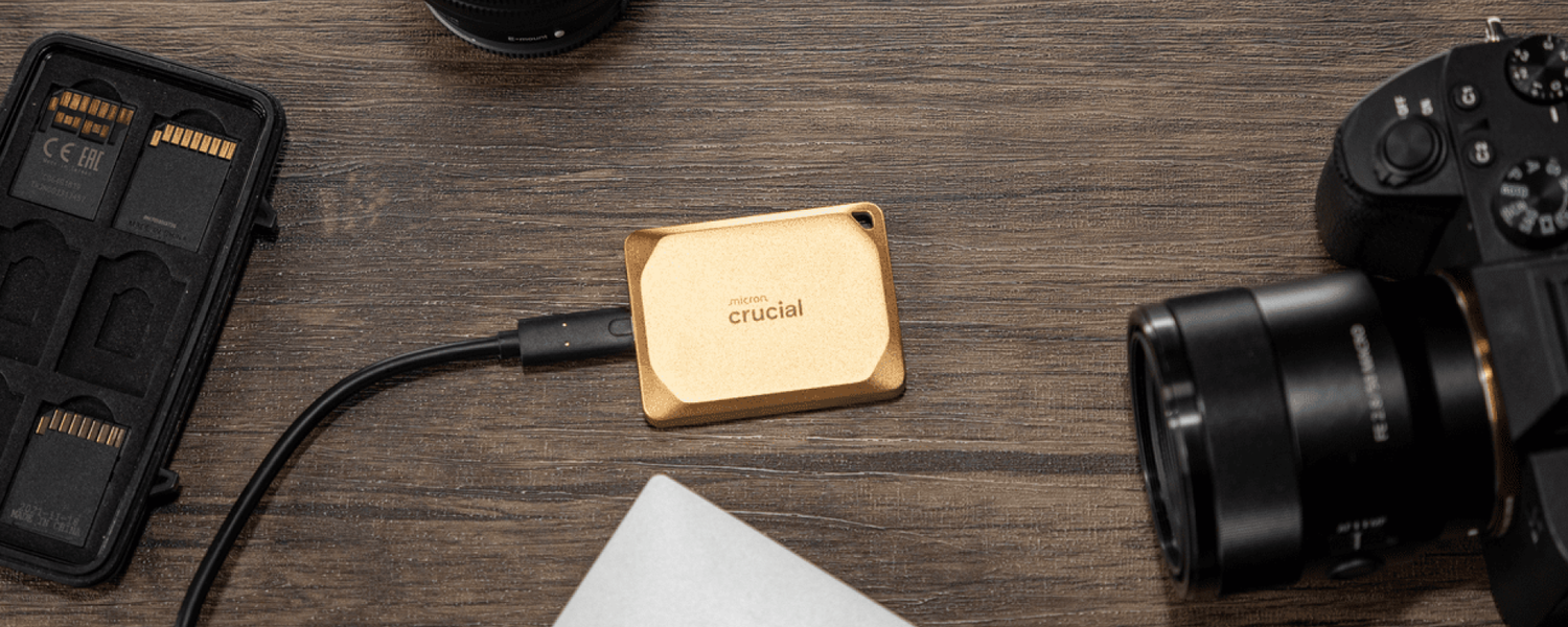 Crucial X10pro SSDキーアートヒーロー