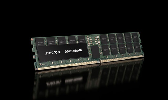 Micron DDR5 Quad Rank Server Module