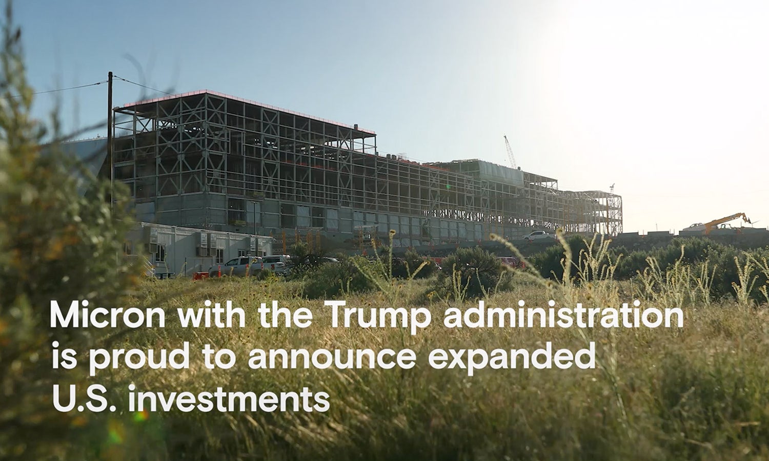 US expansion location image. Buildings under construction.