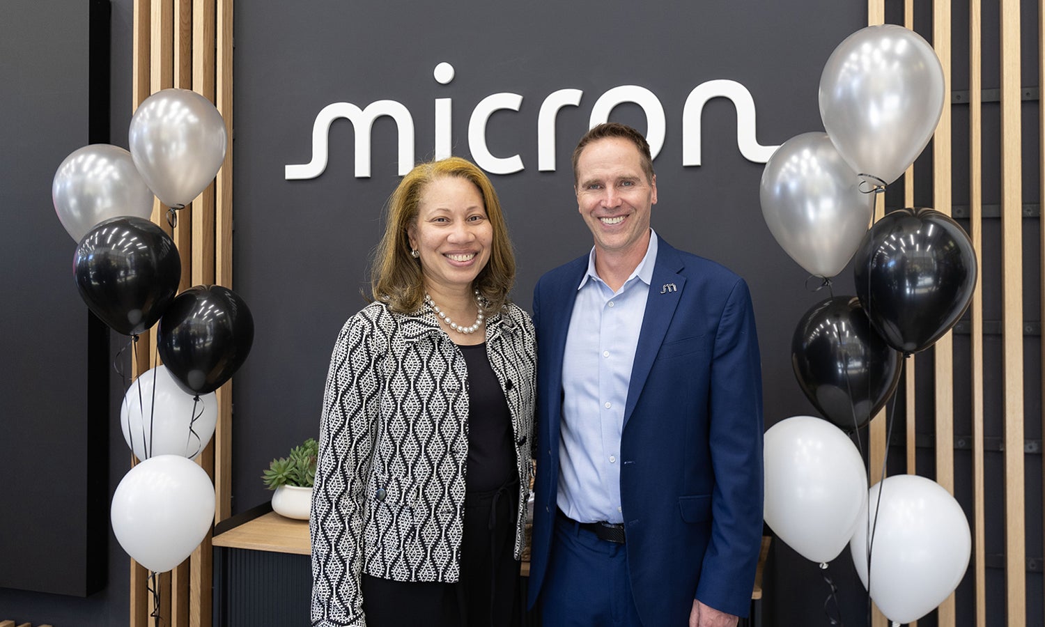 Micron office ribbon cutting 2025 - Photo 02