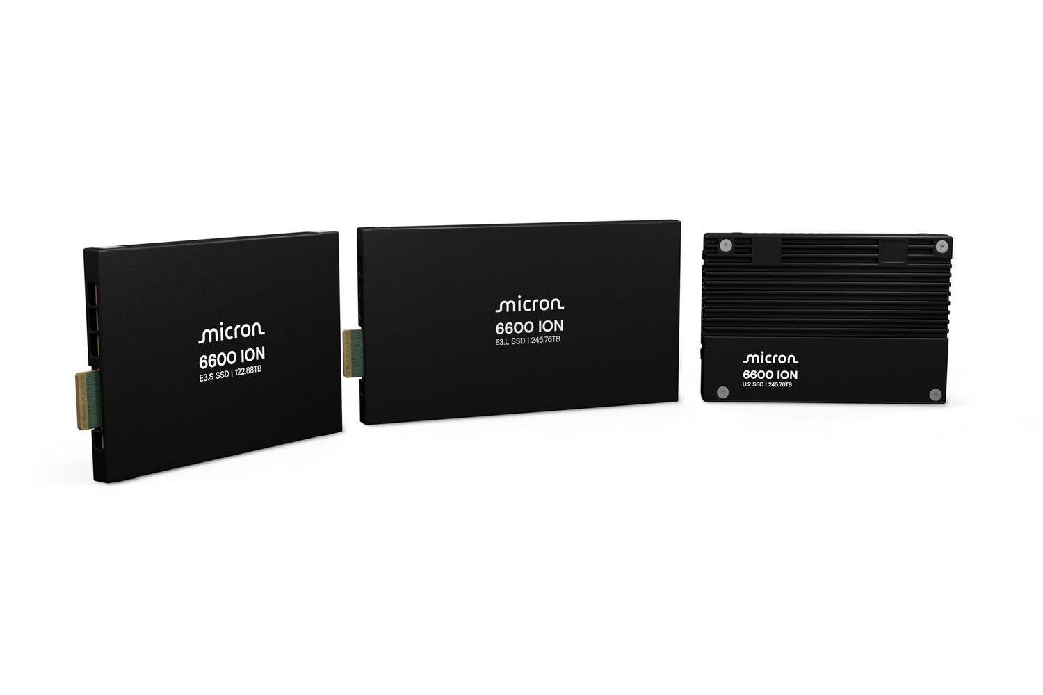 Micron 6600 ION NVMe™ SSD product family