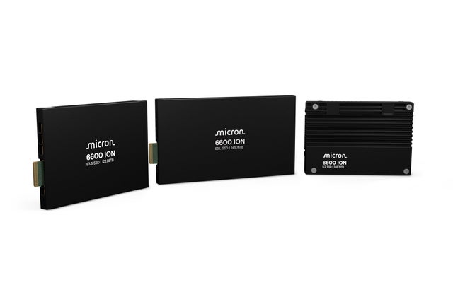 Micron 6600 ION NVMe™ SSD product family