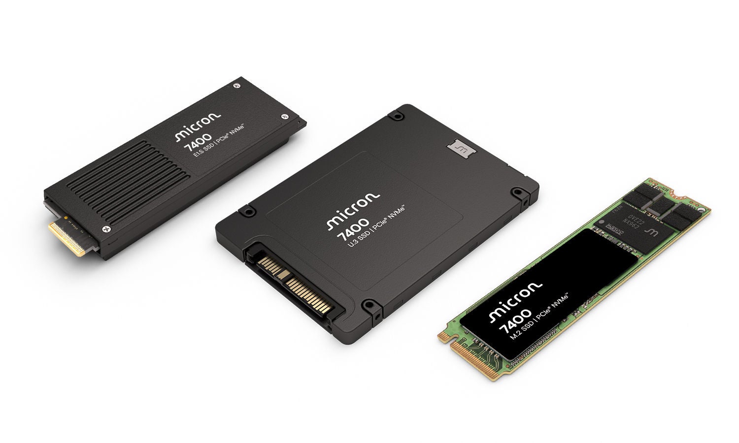 Micron 7400 U.3 product family