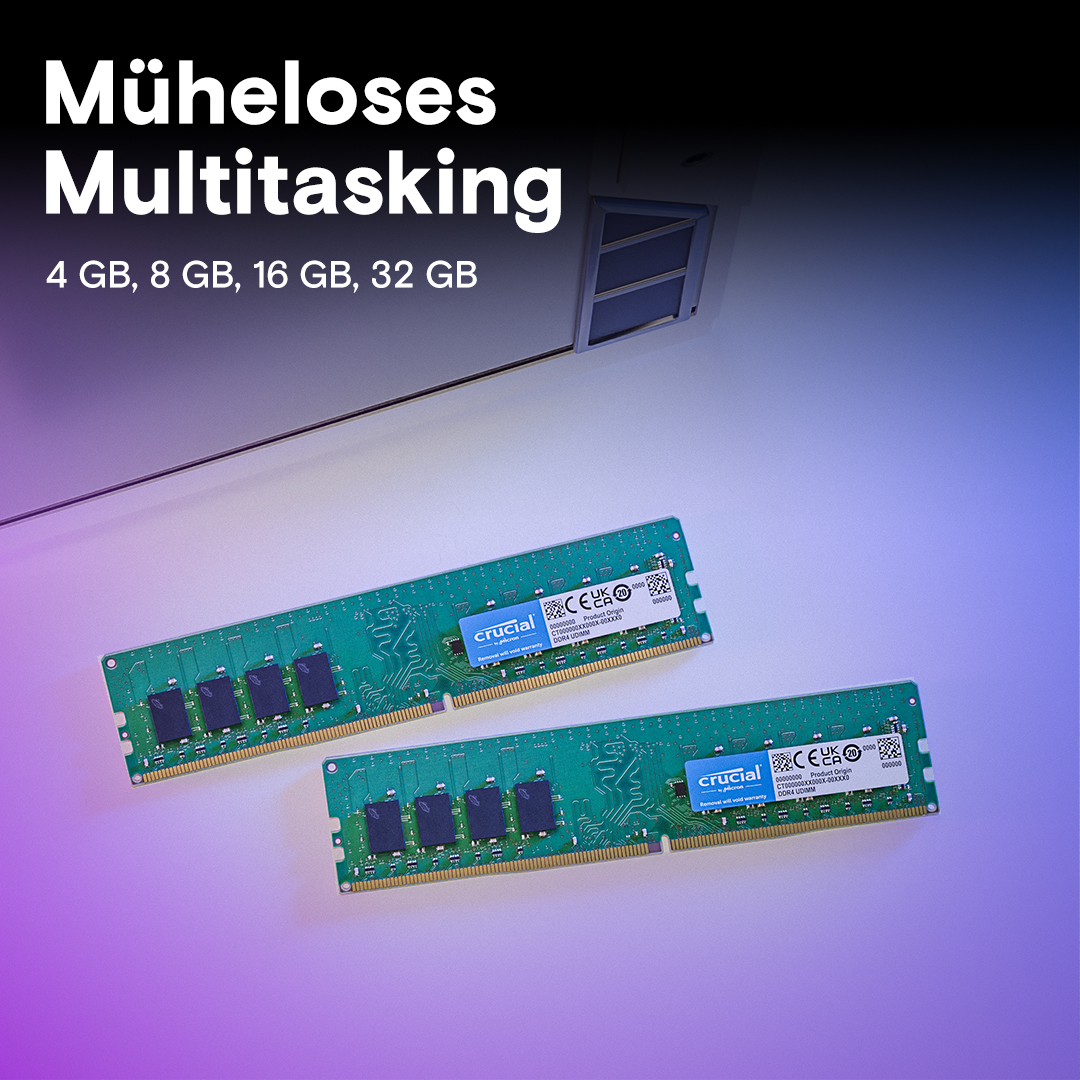 Crucial 64GB Kit (2 x 32GB) DDR4-3200 UDIMM | CT2K32G4DFD832A