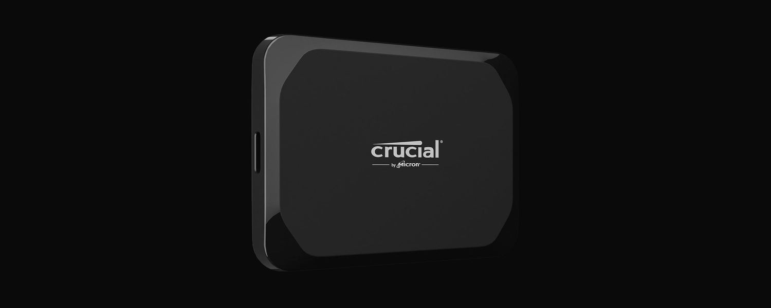 Crucial X9ポータブルSSDシャドーアングル