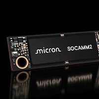 Right-facing Micron SOCAMM2 module