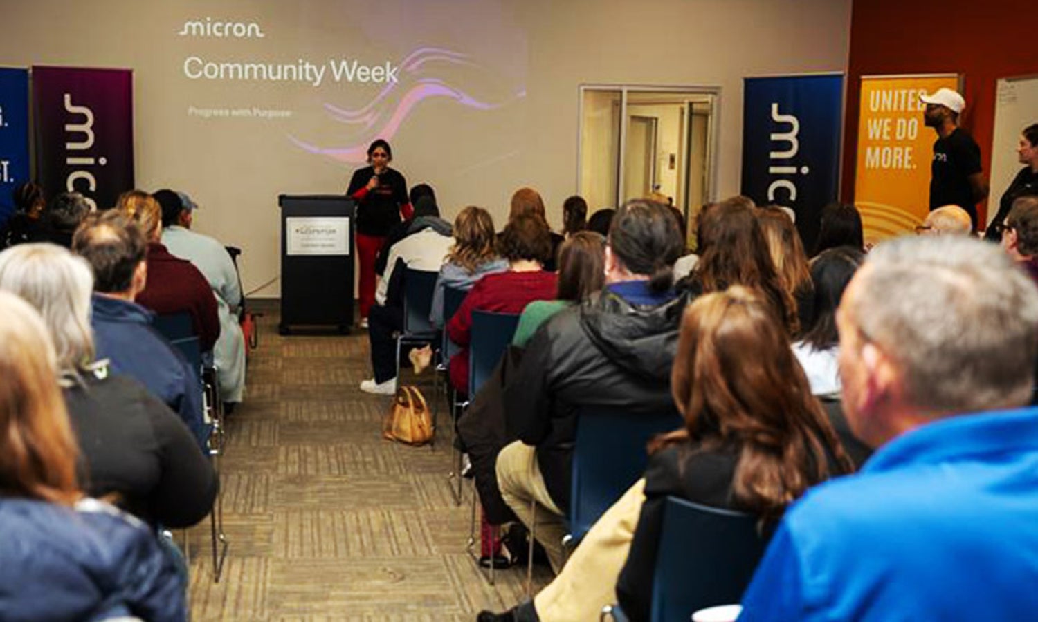 Neon light-lasers dark tunnel