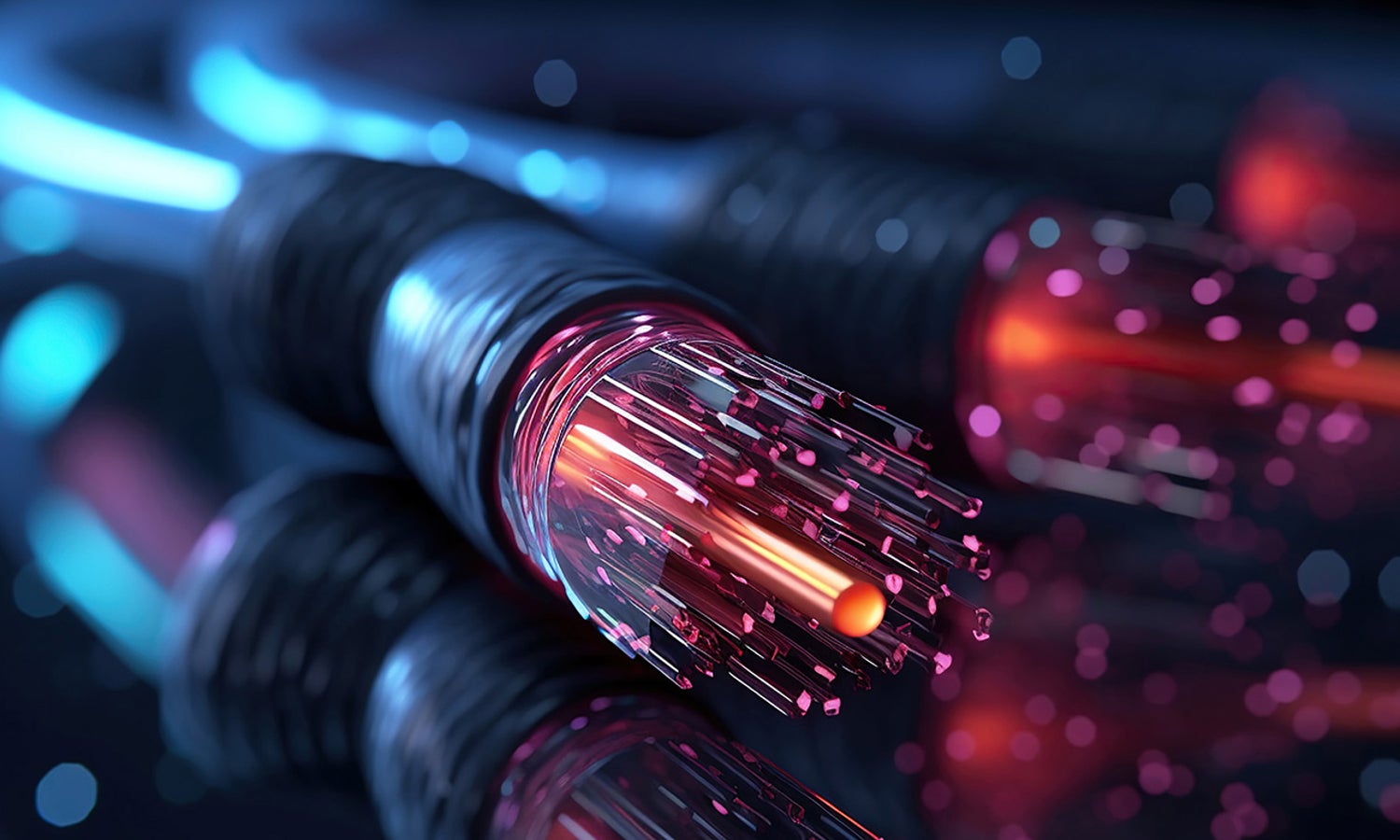 End of a networking cable