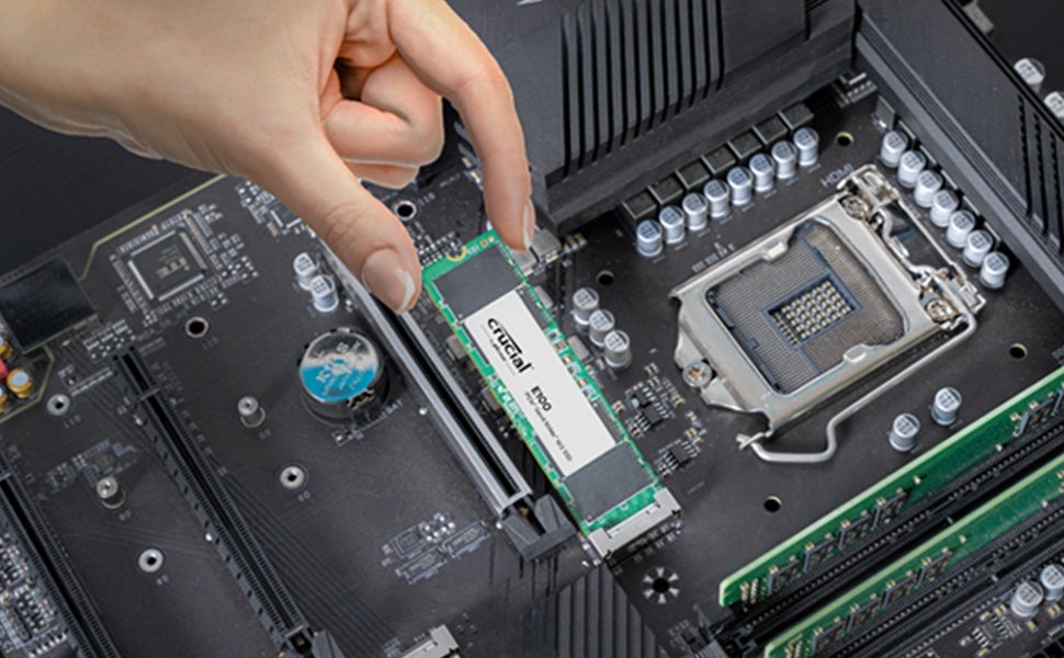 Crucial E100 1TB PCIe Gen4 NVMe M.2 SSD | CT1000E100SSD8 | Crucial JP