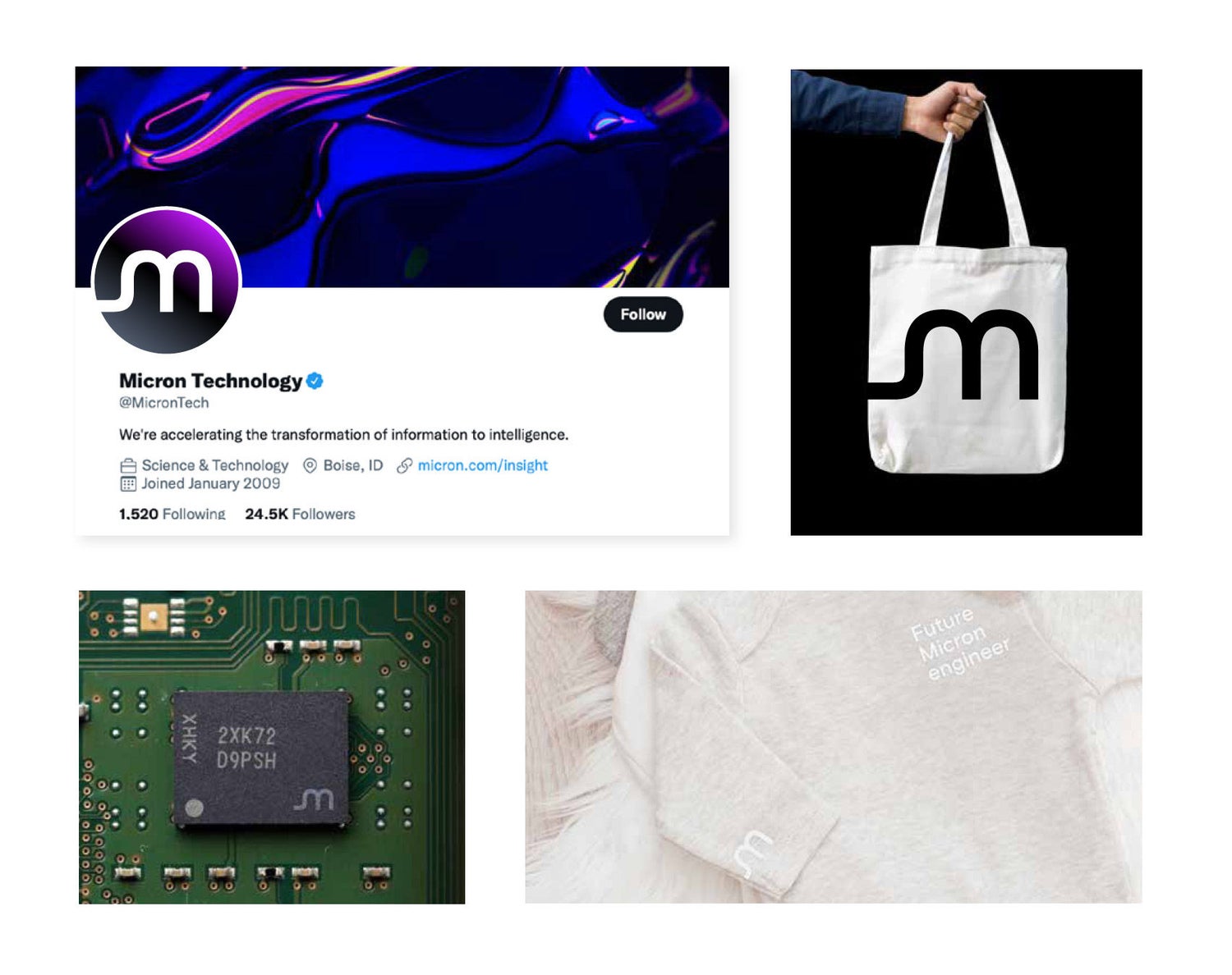 Micron Logo Symbol usage