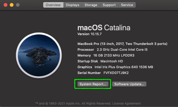 MAC system support