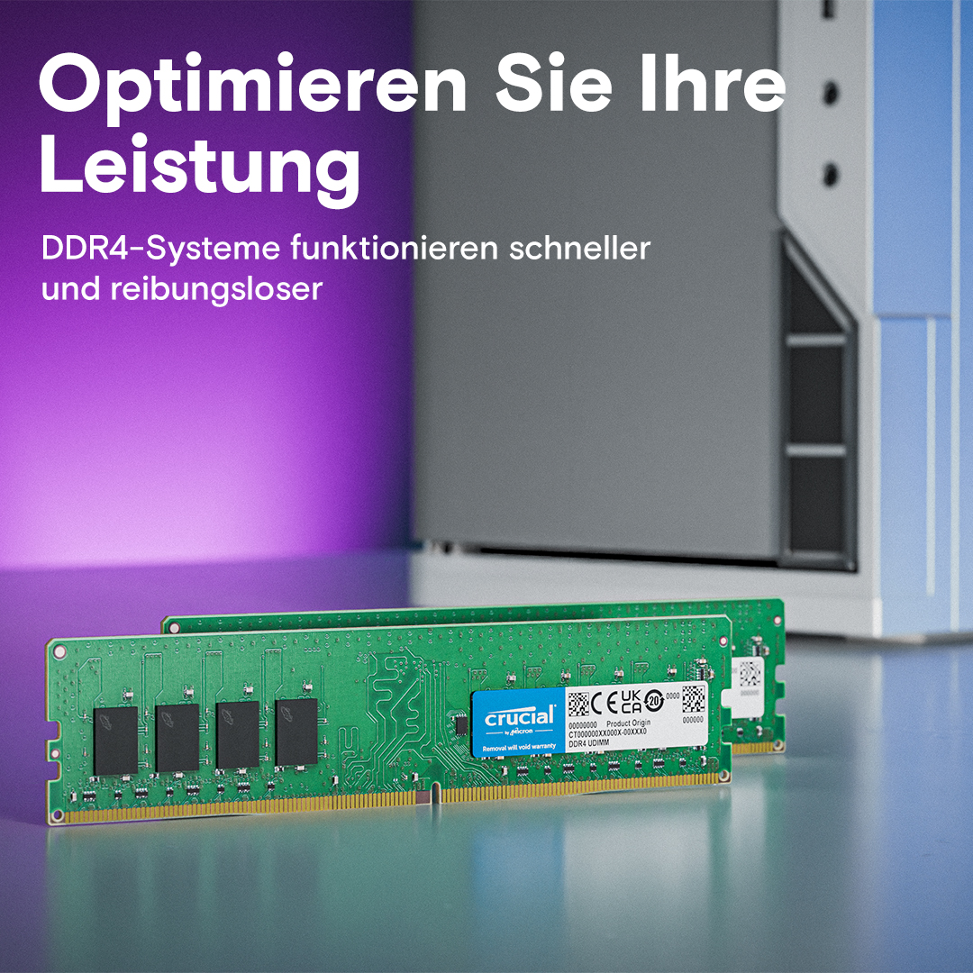 Crucial 64GB Kit (2 x 32GB) DDR4-3200 UDIMM | CT2K32G4DFD832A