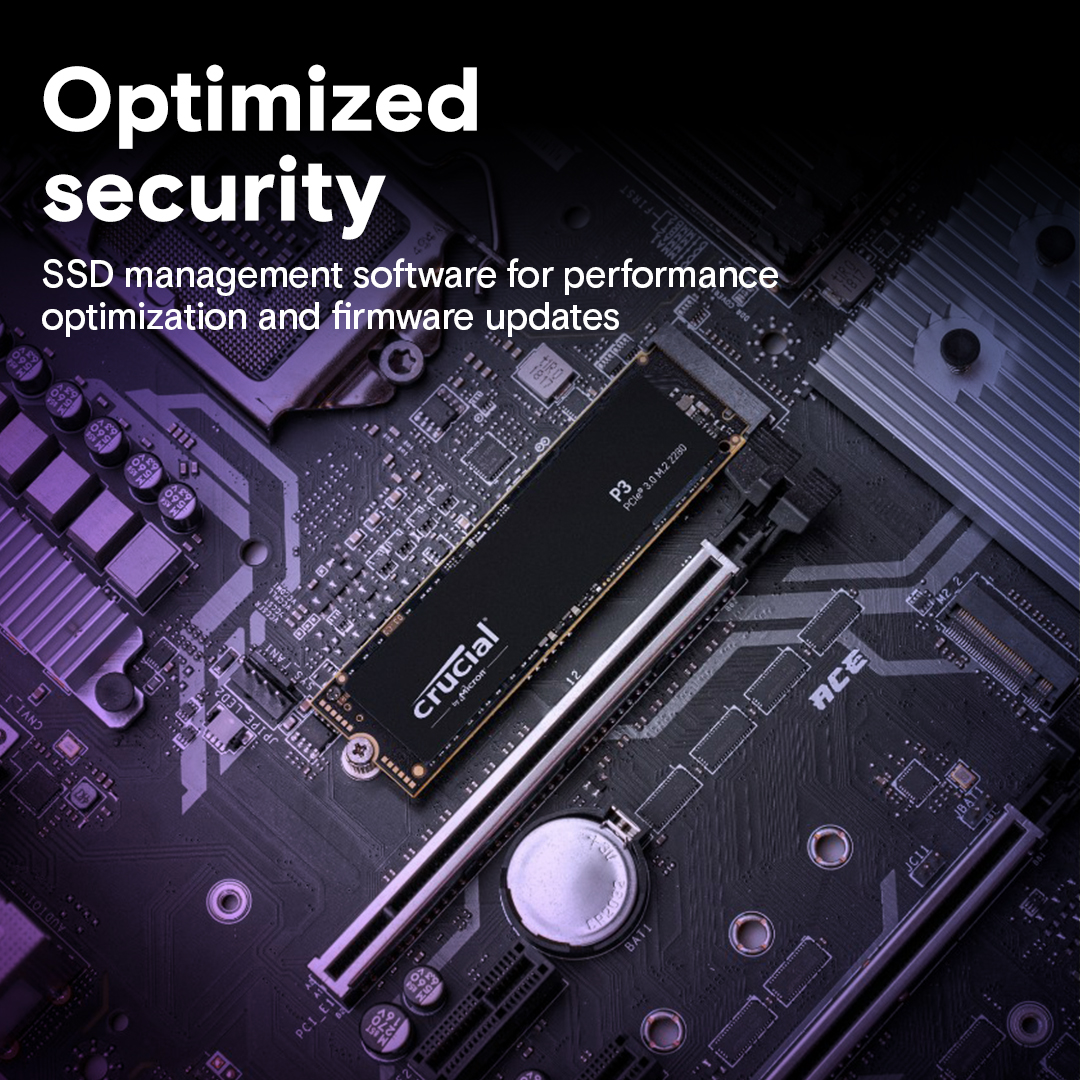 Crucial P3 4TB PCIe M.2 2280 SSD | CT4000P3SSD8 | Crucial.com
