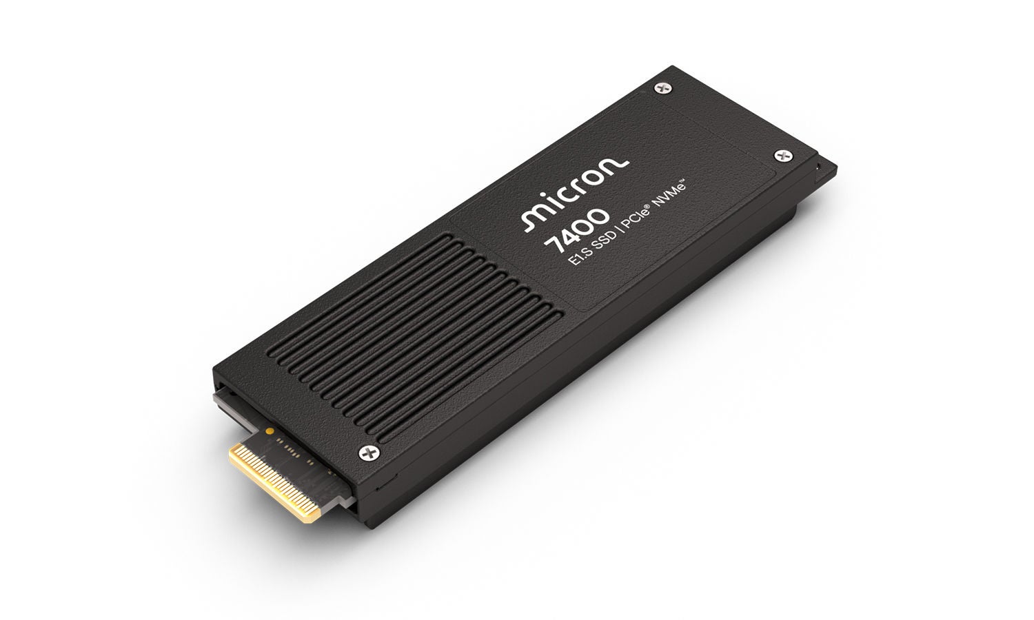 Micron 7400 SSD ES.1 form factor in 25mm z-height