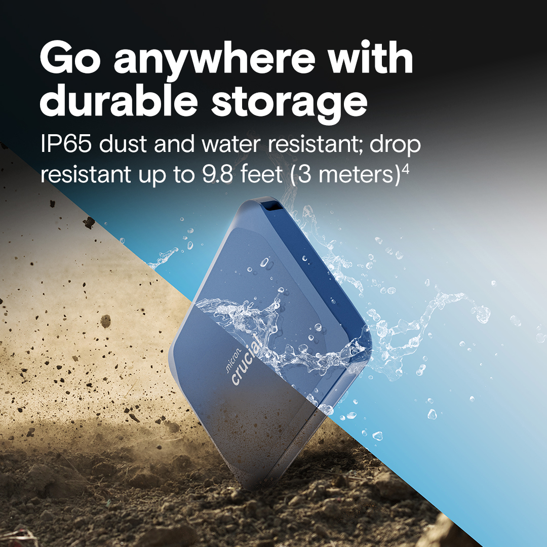【新品未開封】Crucial(クルーシャル) X10 外付け SSD 8TB crucial-x10-classic-isolated-