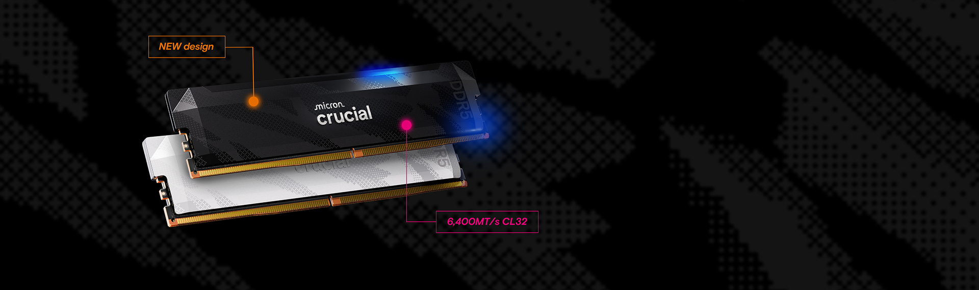 Crucial Pro DDR5-6400 CL32 32GB Kit (16GBx2) UDIMM: OC Gaming