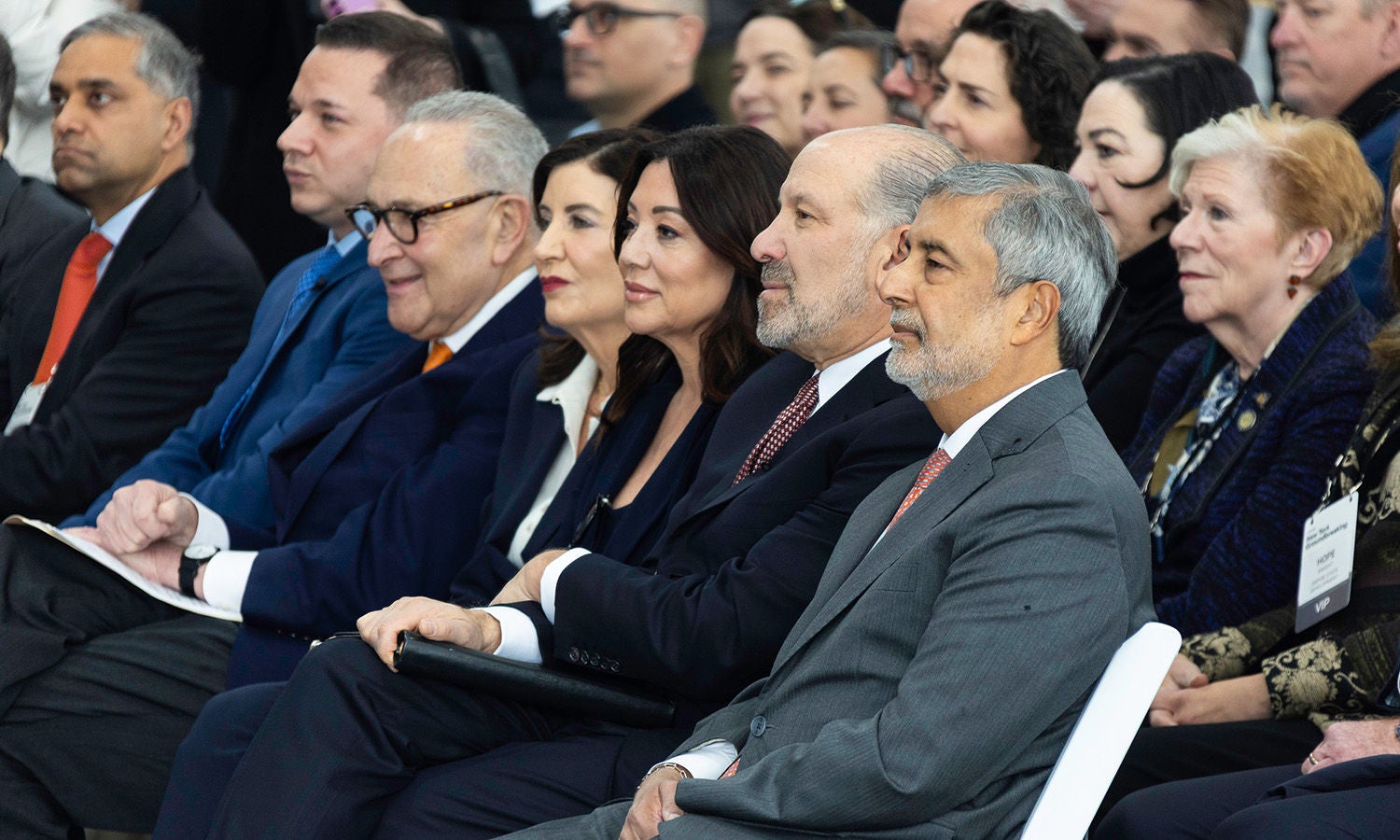 2026 Micron New York groundbreaking ceremony