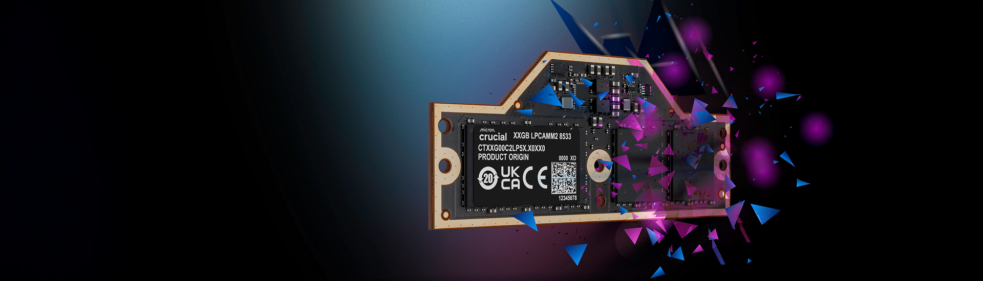 Crucial LPCAMM2 LPDDR5X