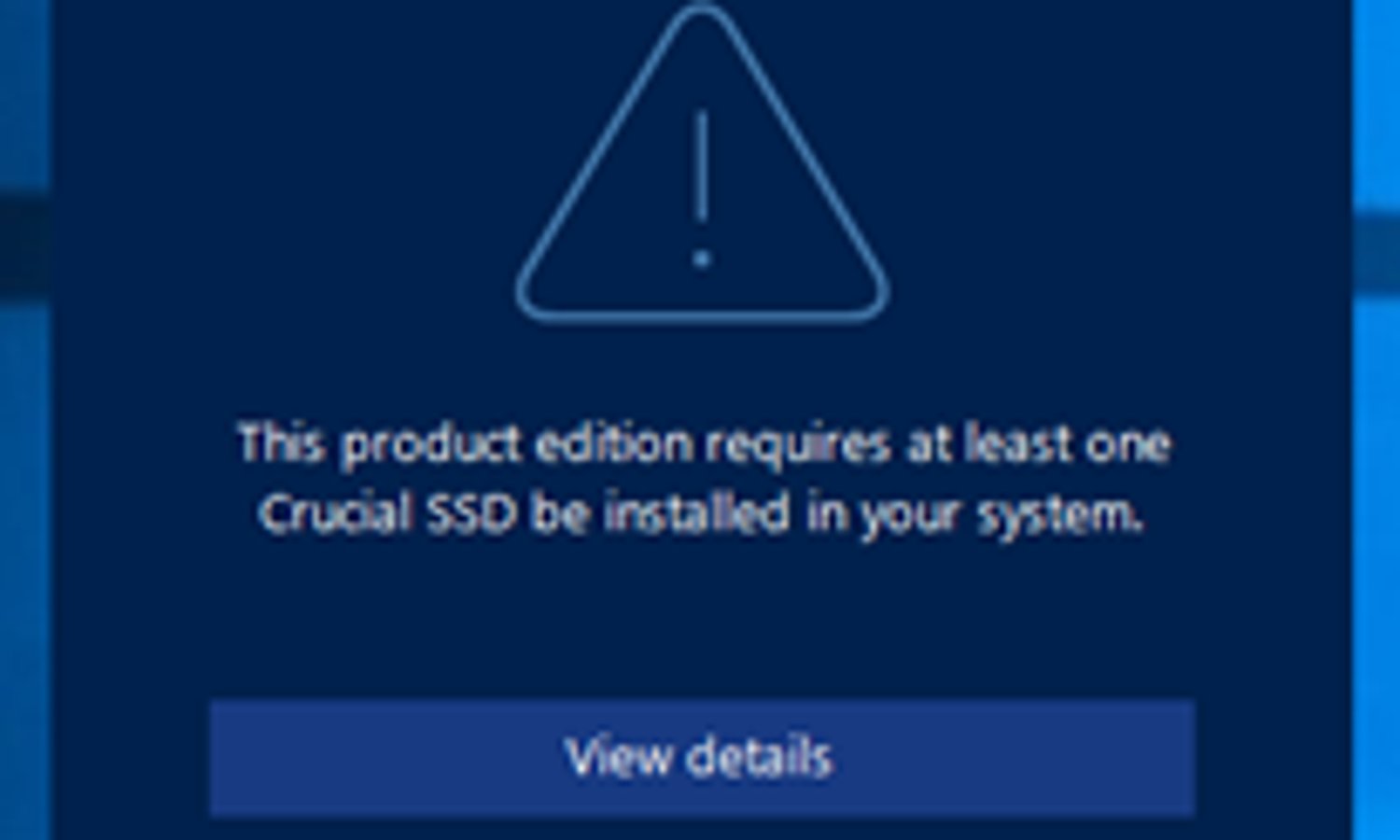 Acronis error