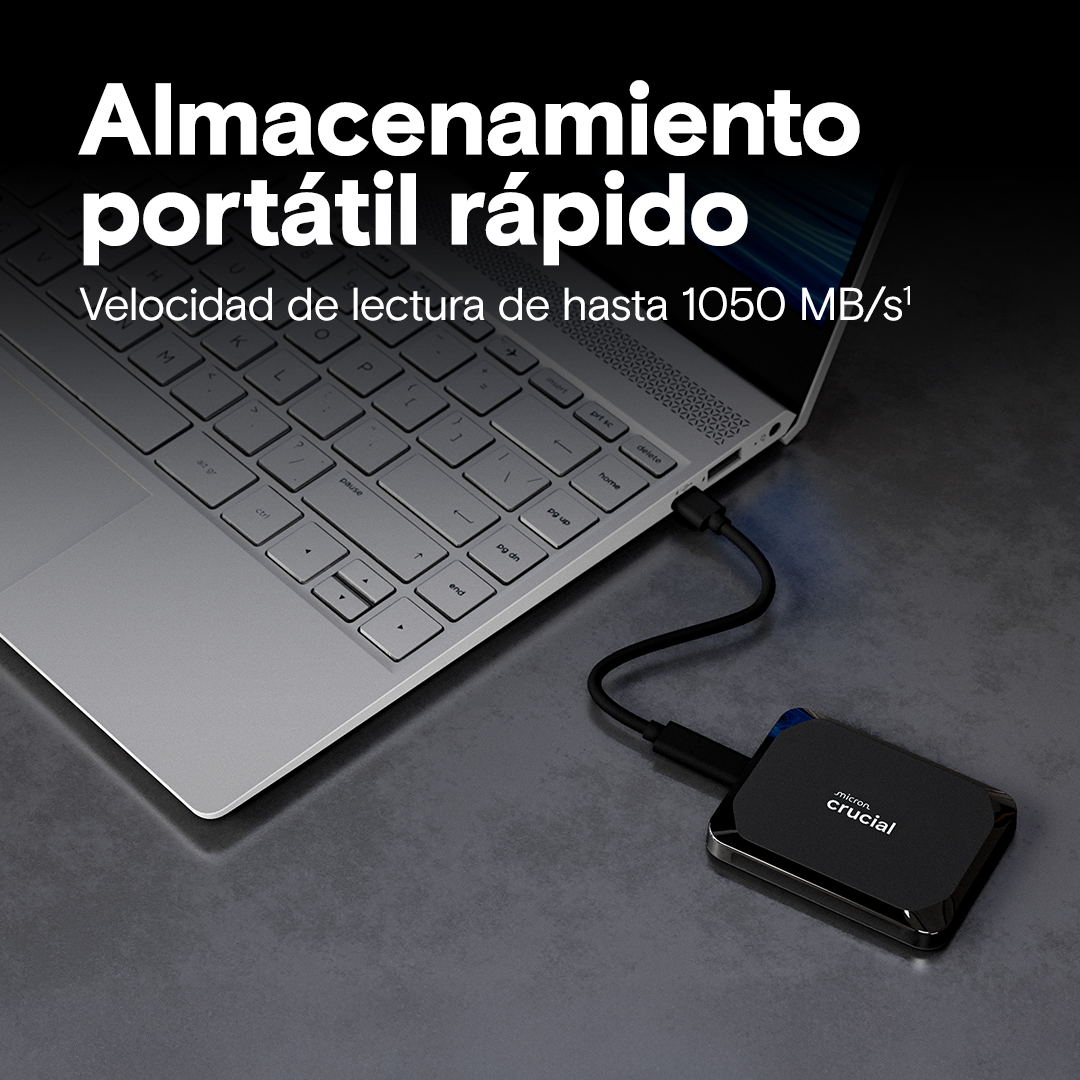 Crucial X9 4TB Portable SSD | CT4000X9SSD9 | Crucial.com