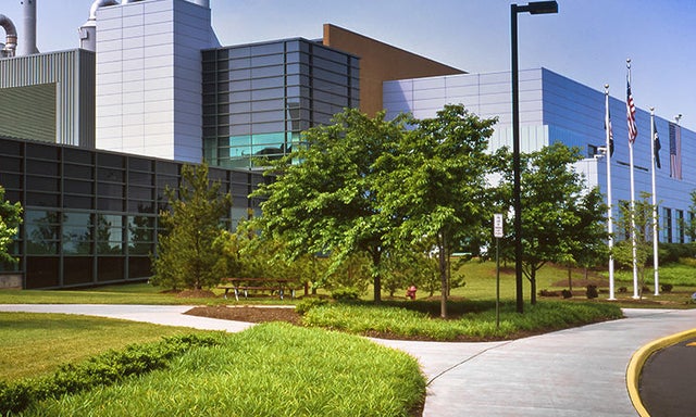 Micron building at Manassas, Virginia