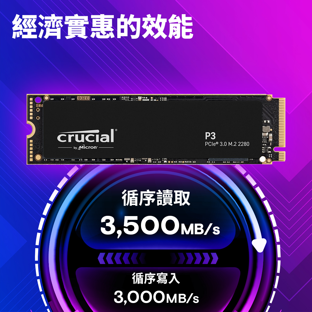 新品同様、動作確認済みのCrucial P3 SSD NVME 4TB　1個 Ổ cứng SSD Crucial 4TB P3 NVMe 3D-NAND M.2 PCIe Gen3 x4