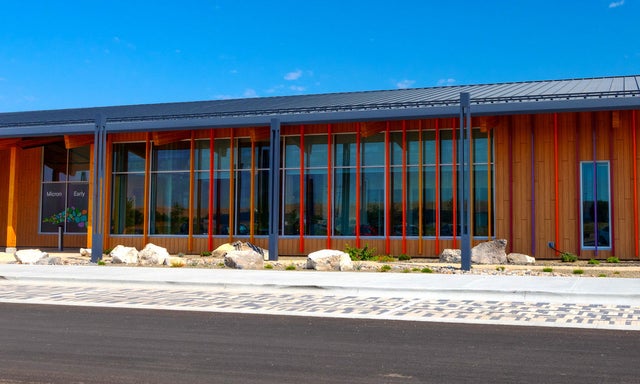 Micron early learning center exterior building photo